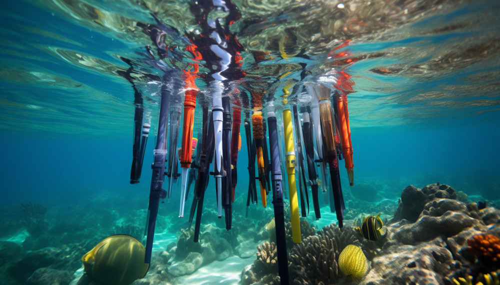 Des palmes de snorkeling de choix
