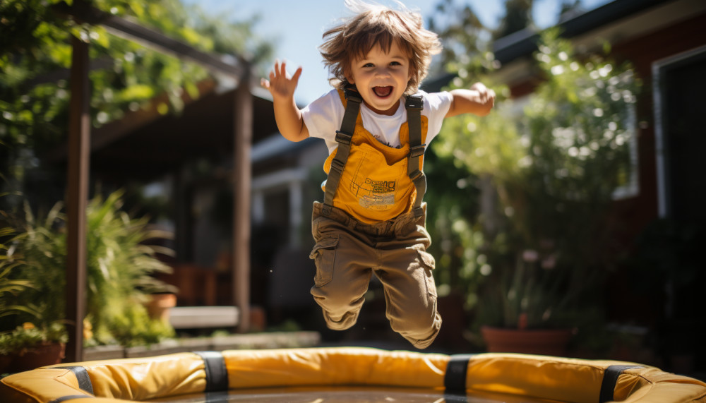 Des trampolines pour votre enfant